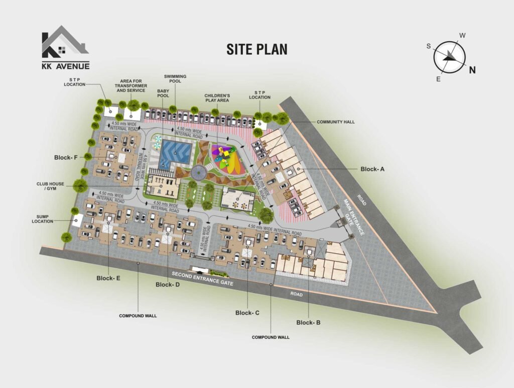 KK Avenue Site Plan