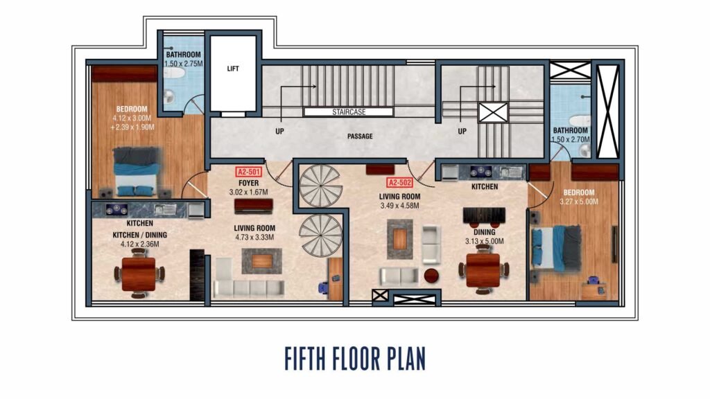 Alcon Emblem Fifth Floor Plan