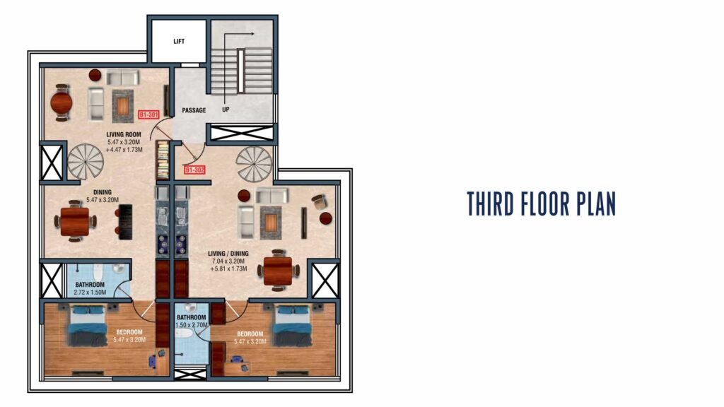 Alcon Emblem Third Floor Plan