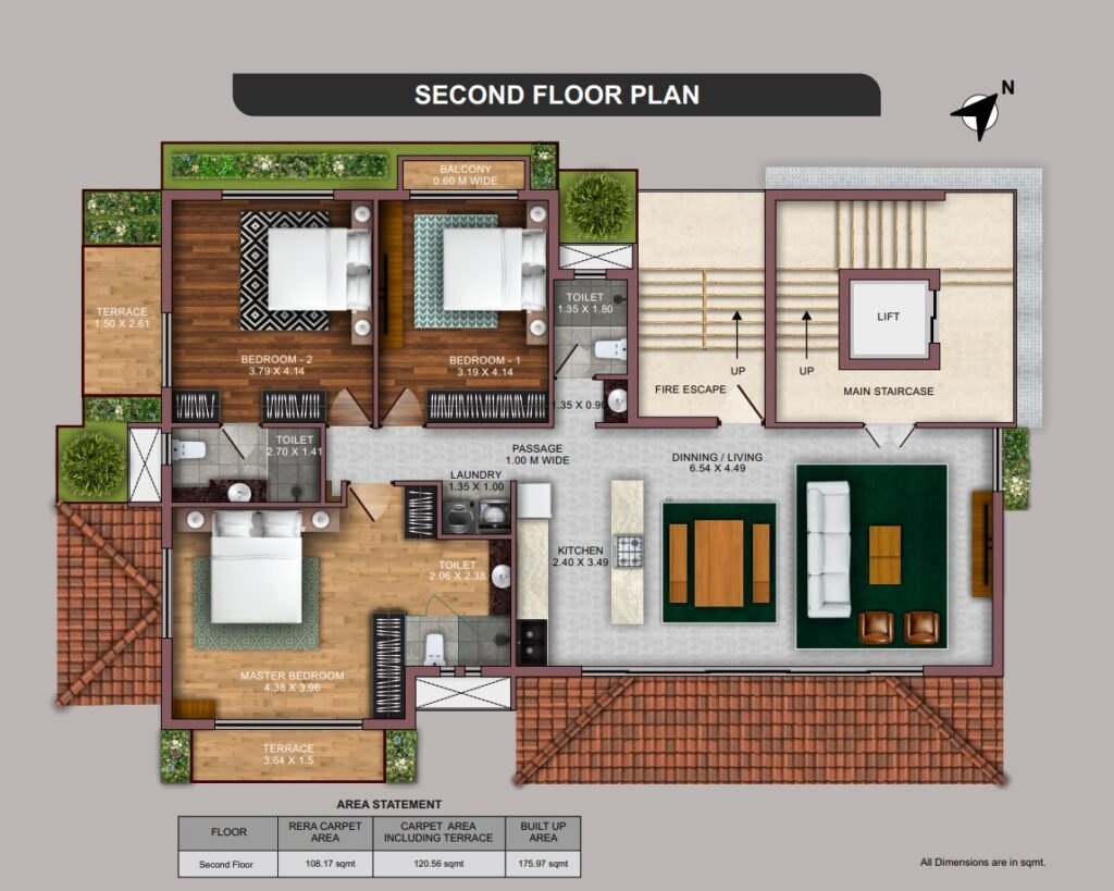 Expanse Seven Second Floor Plan